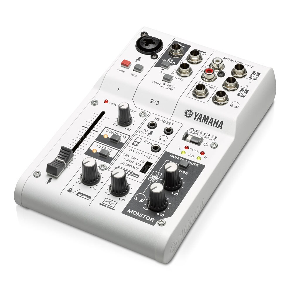 【超美品】YAMAHA　AG03 AG06 / AG03 - Overview - Mixers - Products - Streaming