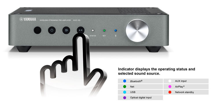 アンプ YAMAHA WXC-50 WXC-50 - Overview - Wireless Streaming Amplifiers - Products