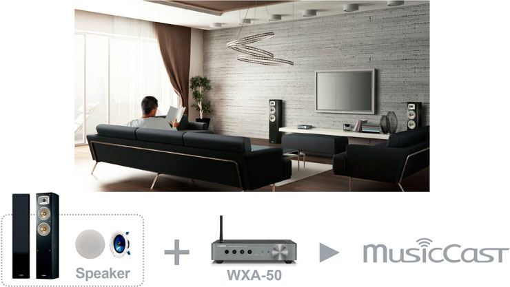 WXA-50 - Overview - Wireless Streaming Amplifiers - Products