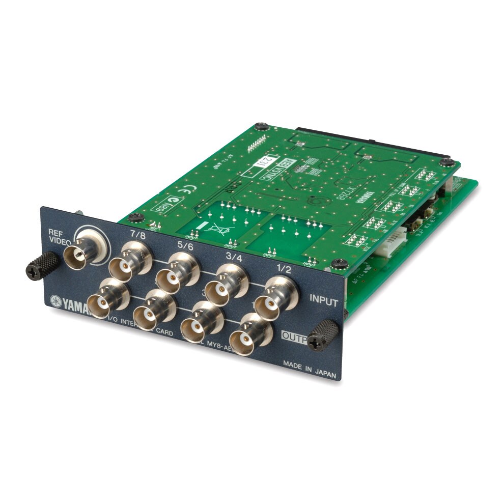 Digital Cards - Overview - Interfaces - Products - Audio - Yamaha