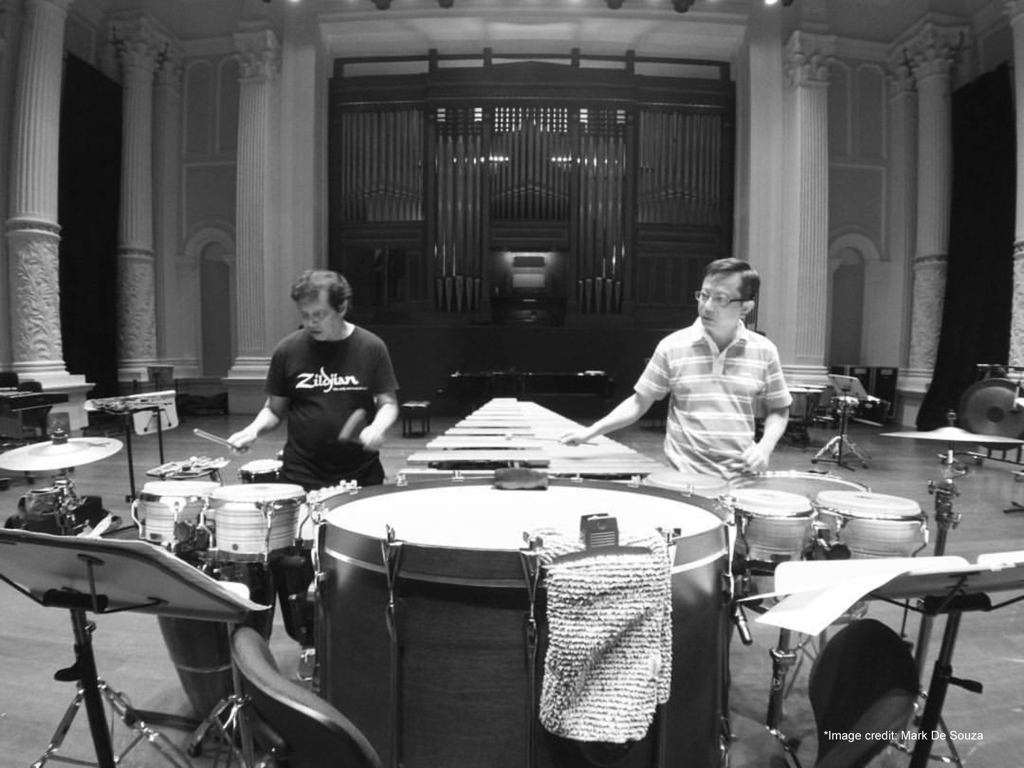 Being a regular percussion player over the years, is/are there any experience/s that you would like to share with us?