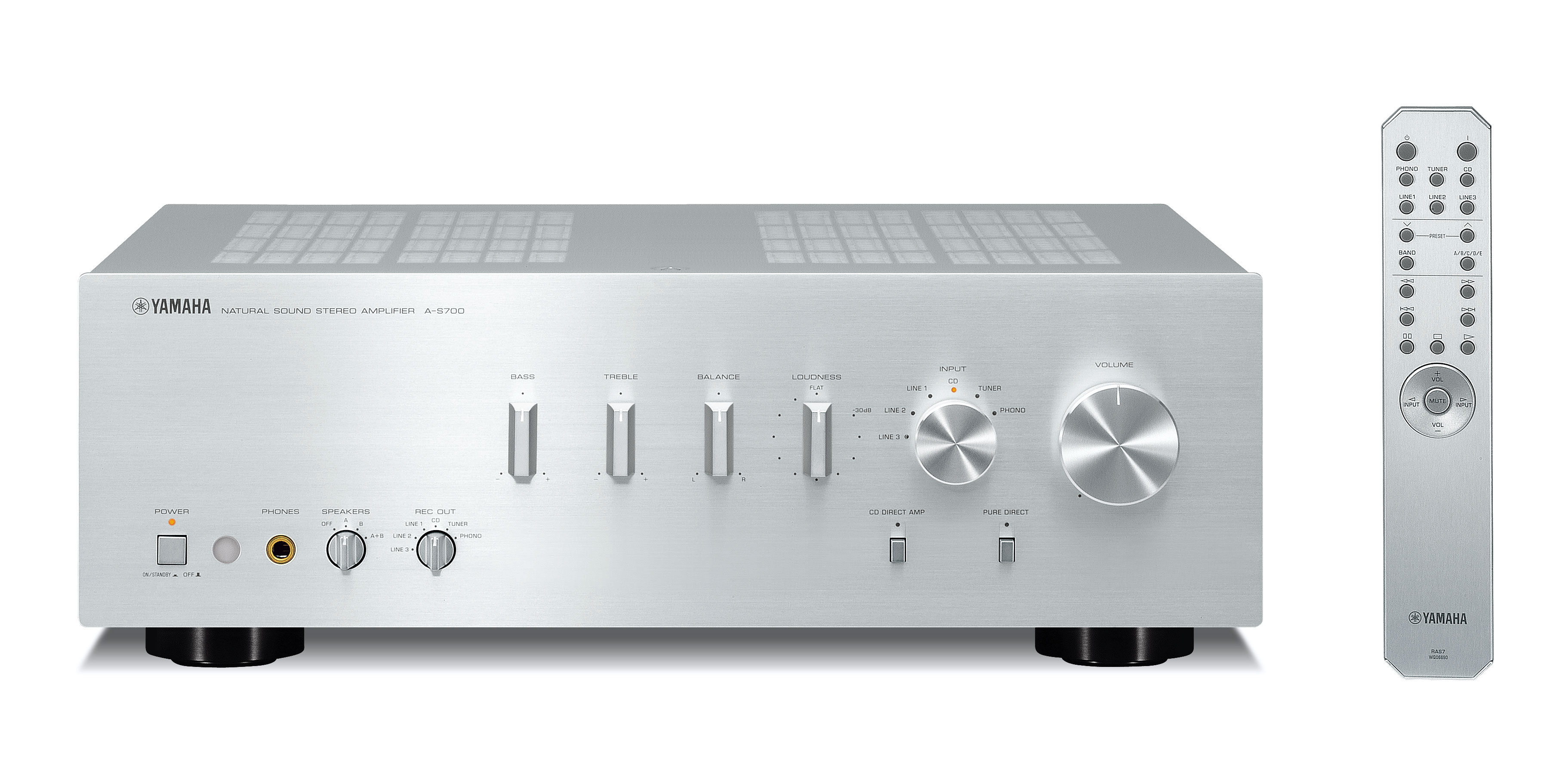 Yamaha A-S700 シルバーオーディオアンプ Amazon.co.jp: YAMAHA プリメインアンプ (シルバー) A-S700S