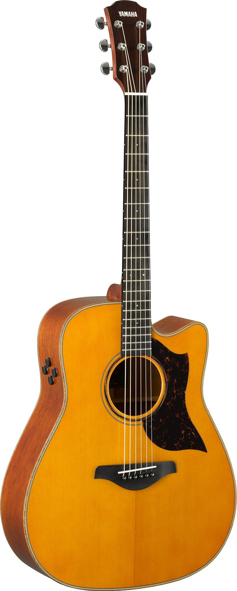 yamaha mahogany acoustic guitar