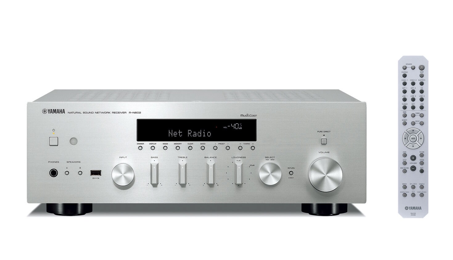 YAMAHA  R-N602 ネットワークレシーバー R-N602 Yamaha R-N602 Network stereo receiver with Wi-Fi®, Bluetooth