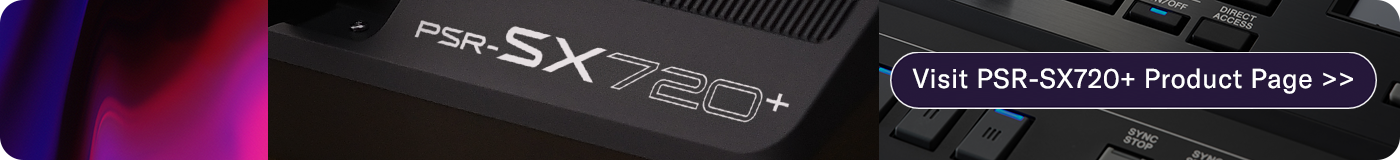 Banner of PSR-SX720+