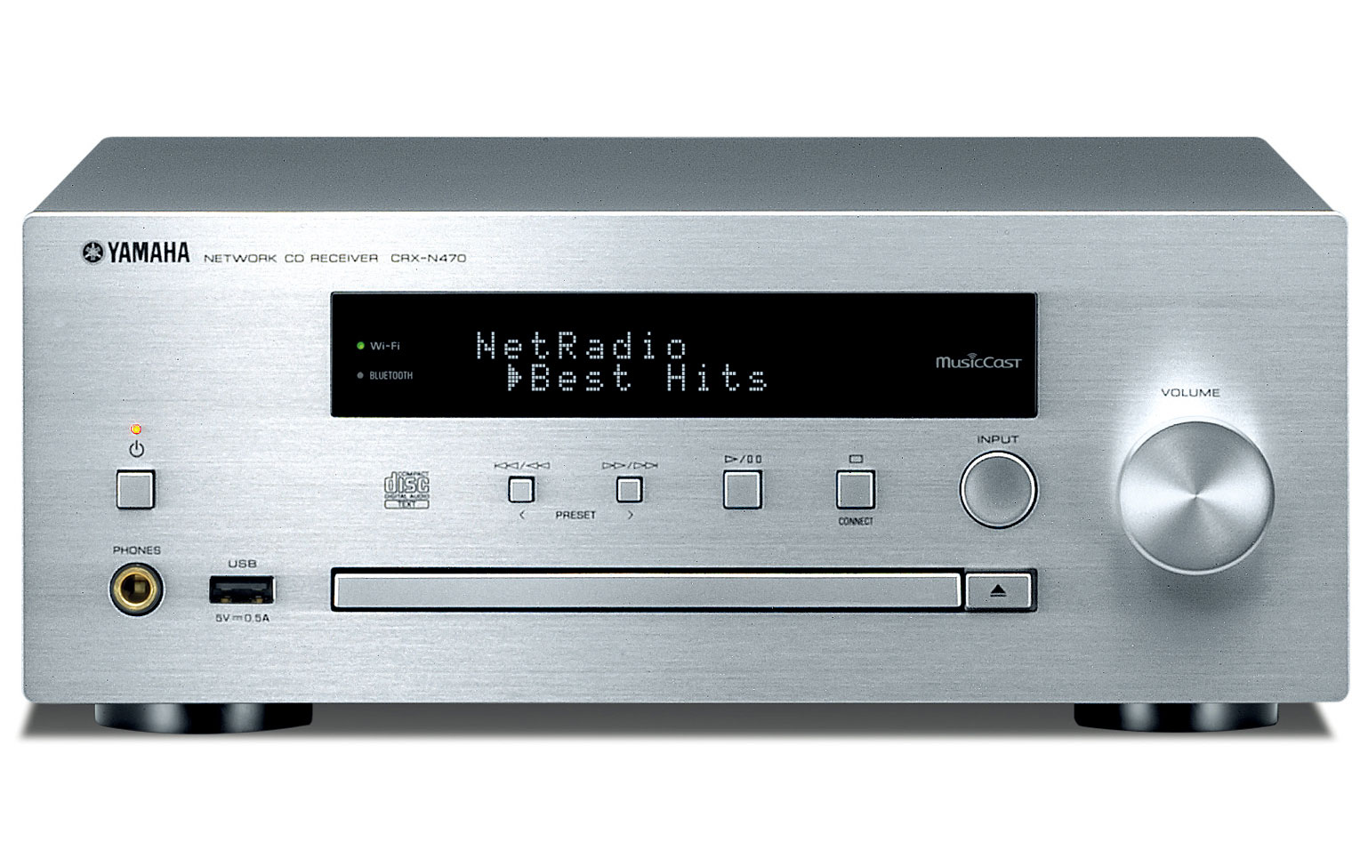 YAMAHA CRX-N470(S)Bluetooth/CD確認済み リモコン付 CRX-N470 - Overview - HiFi Components - Products - Home Audio