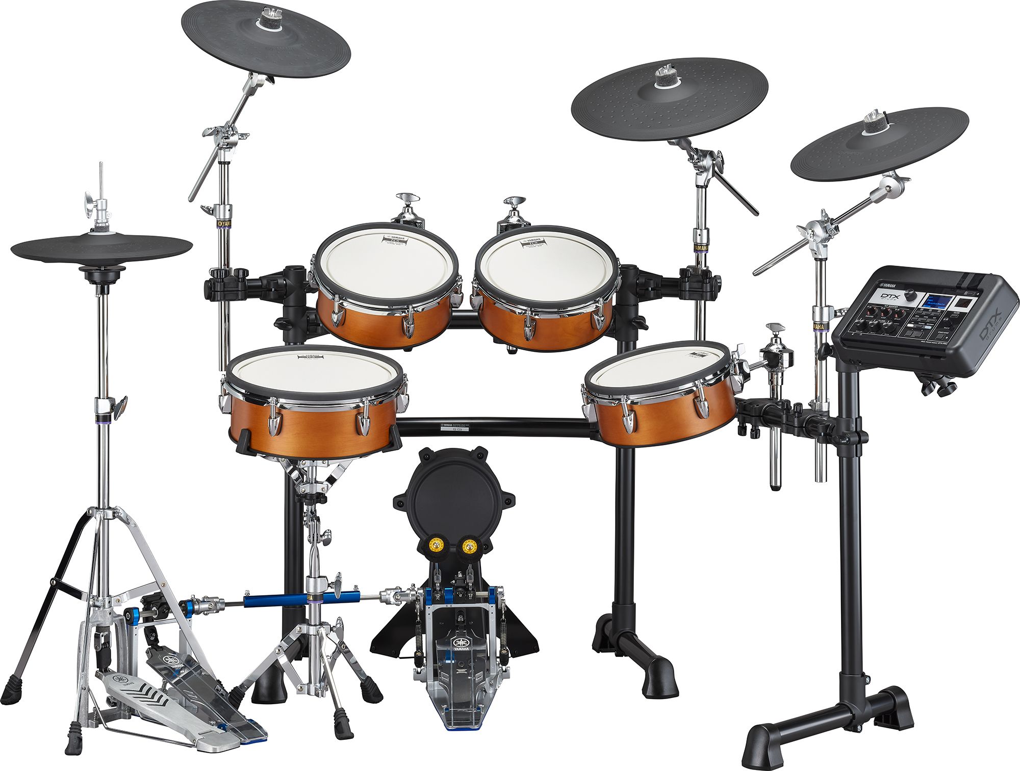 Yamaha DTX8K Electronic Drum Kit With Mesh Heads Real Wood