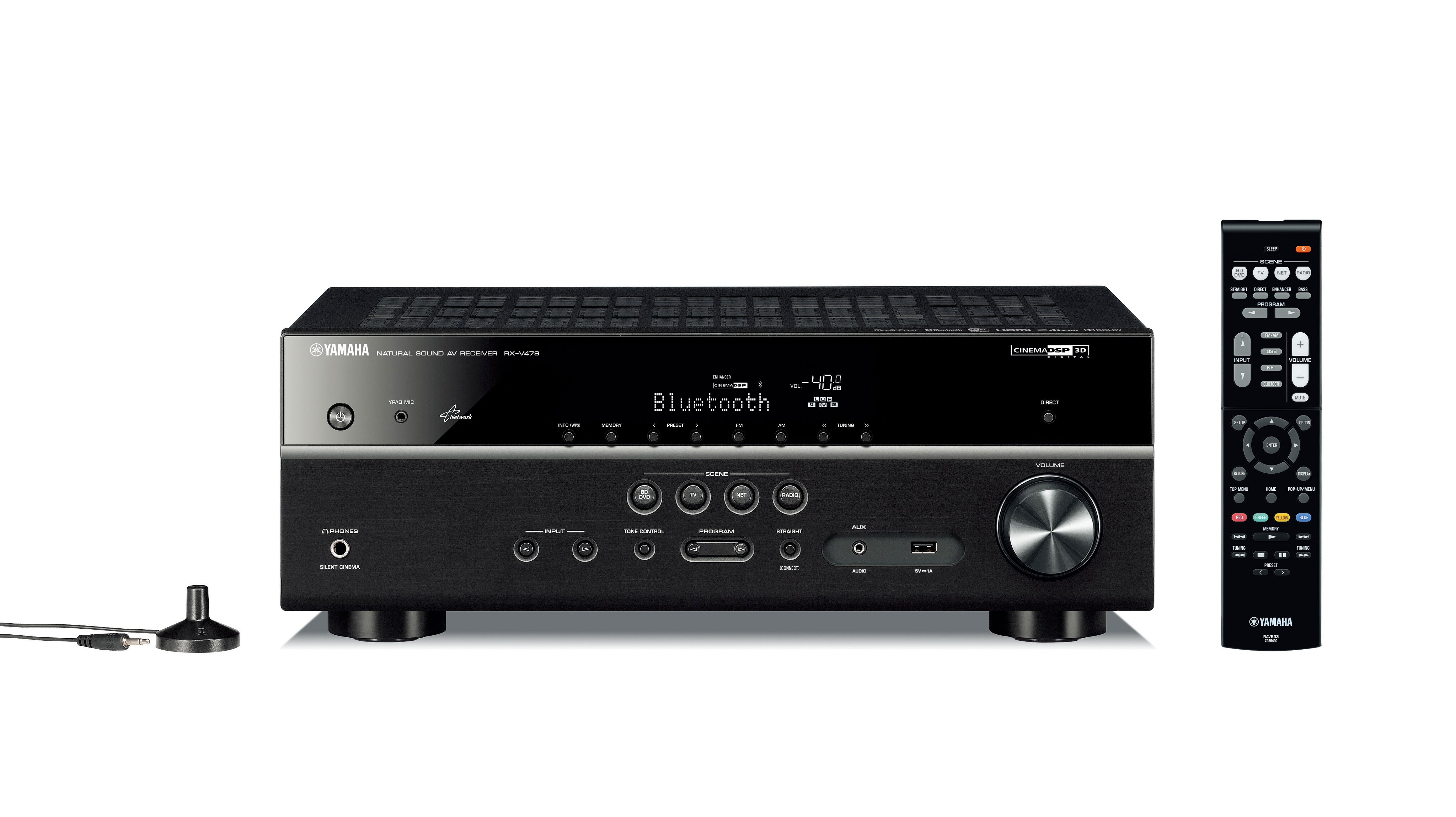 RX-V479 - Overview - AV Receivers - Products - Home Audio - Yamaha