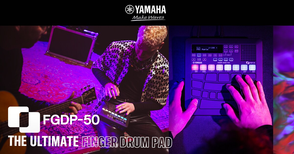 FGDP-50 - Overview - Finger Drum Pads - Products - Drums - Yamaha