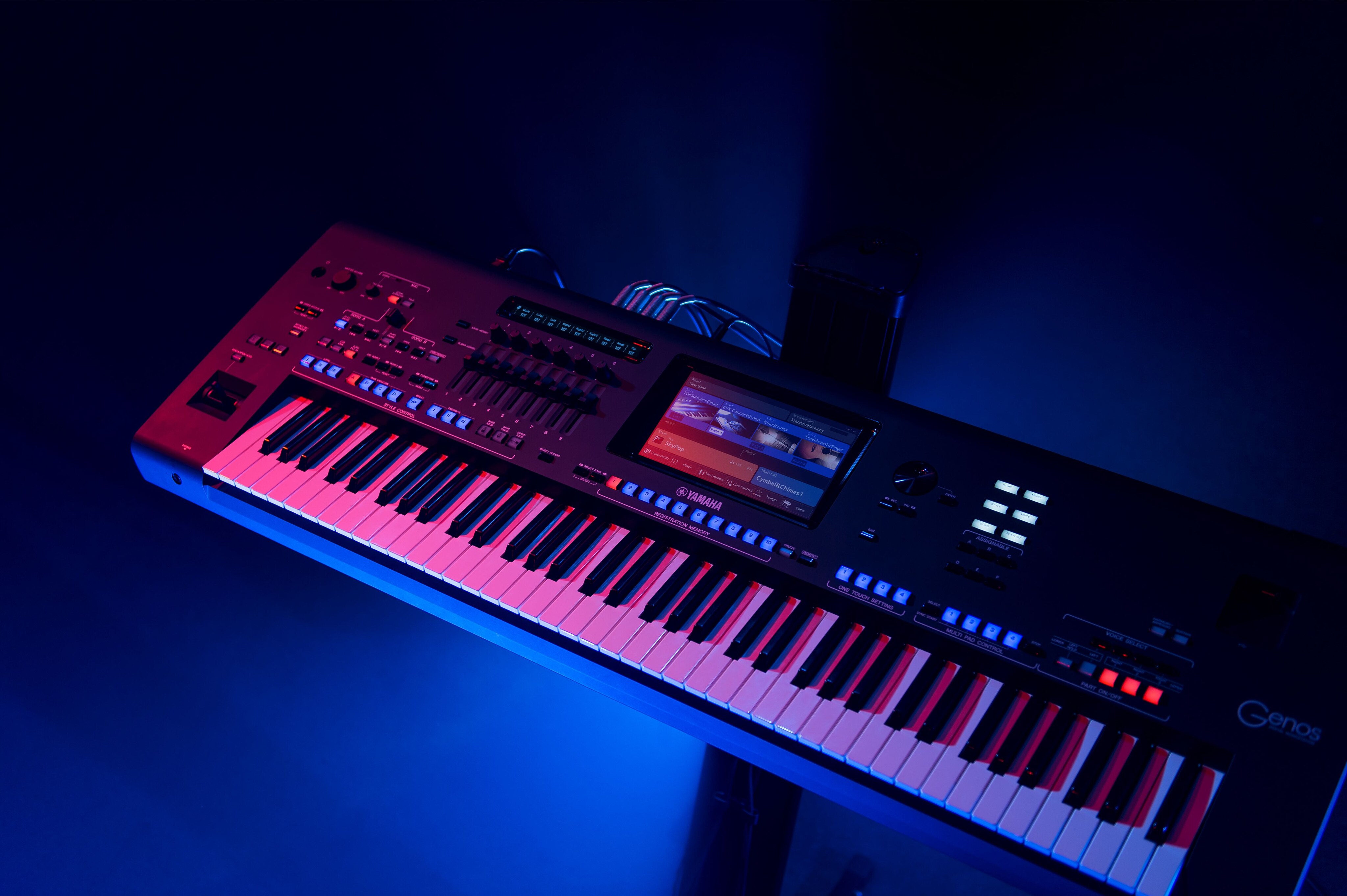 yamaha genos kontakt