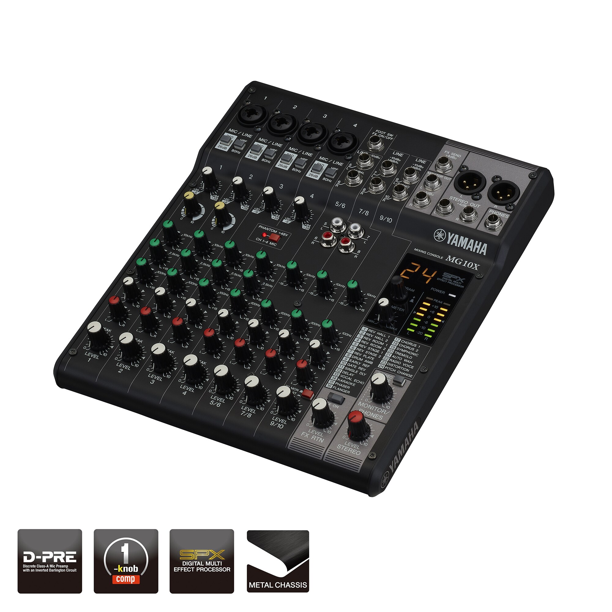 YAMAHA ミキサー Amazon.com: Yamaha MG16XU 16-Input 6-Bus Mixer with Effects