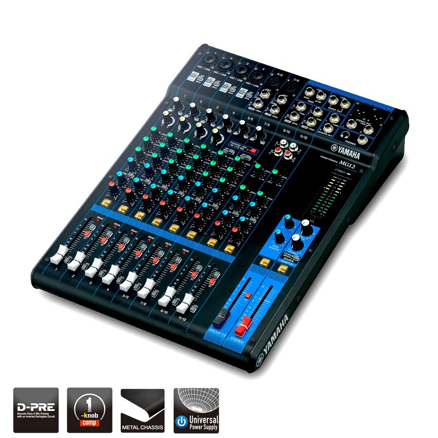 YAMAHA ミキサー Amazon.com: Yamaha MG16XU 16-Input 6-Bus Mixer with Effects