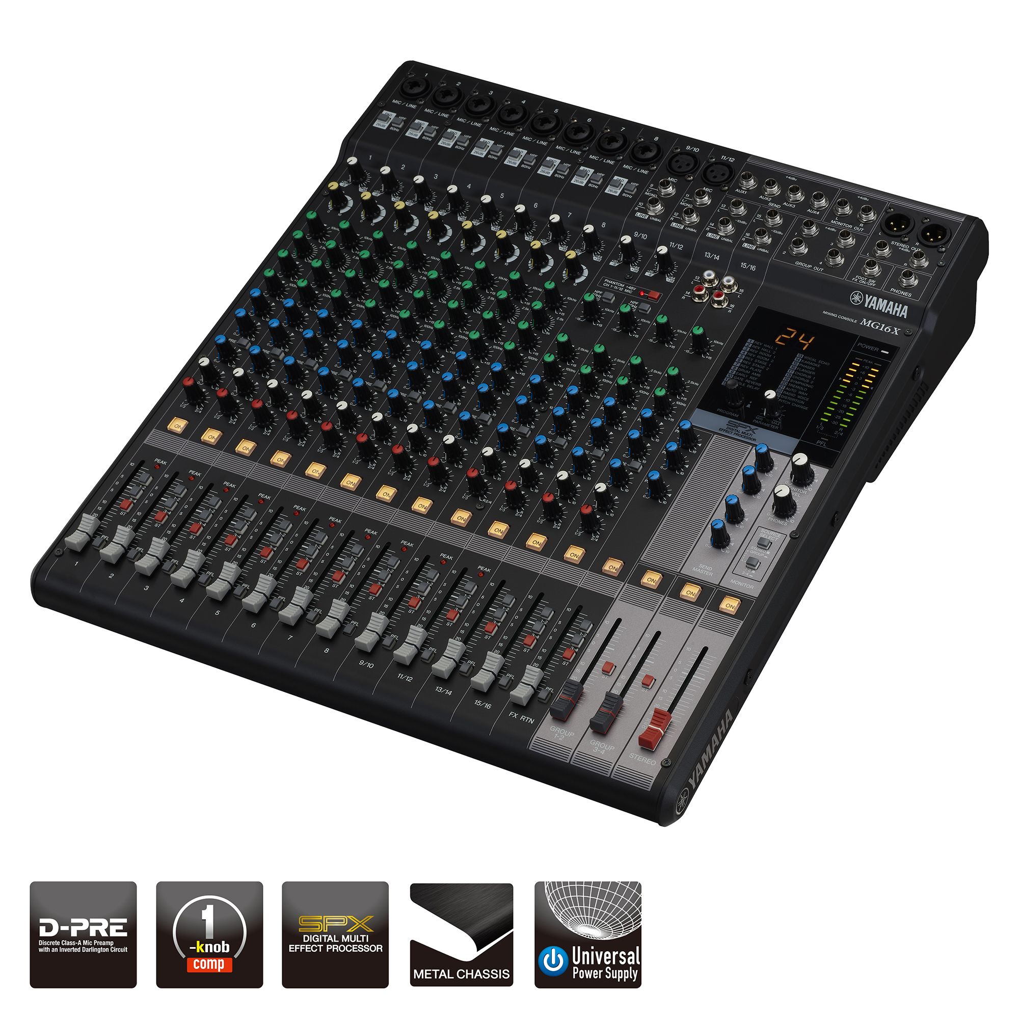 MG Series - Overview - Mixers - Professional Audio