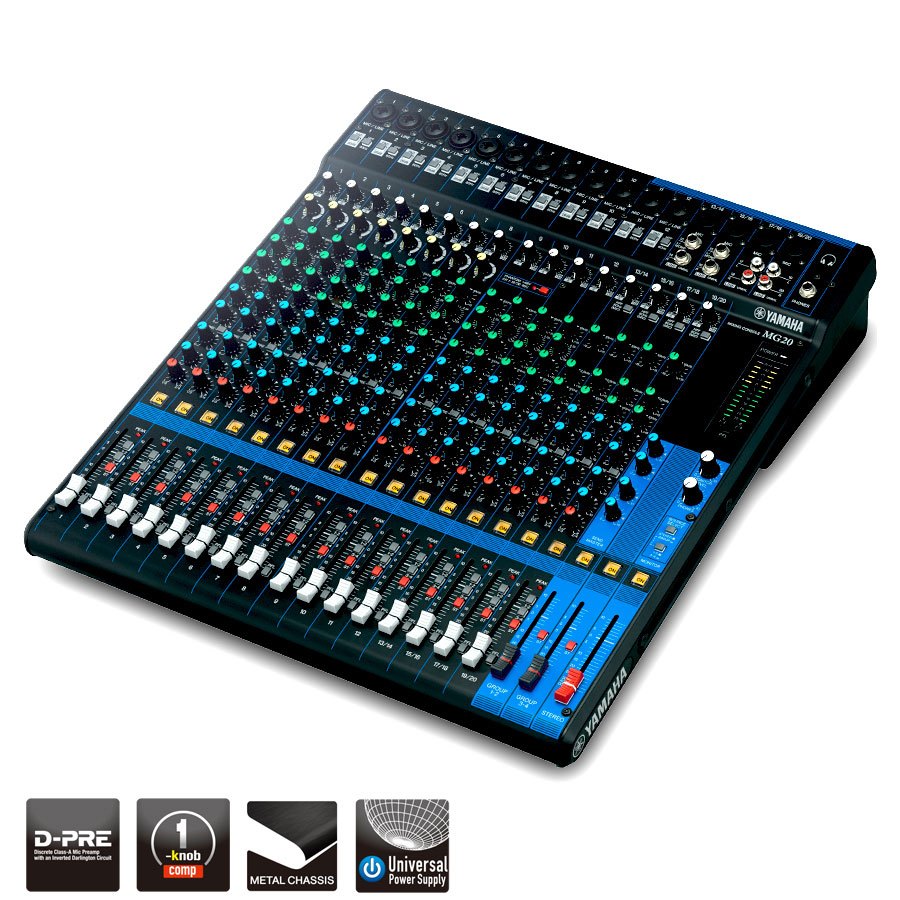 MG Series - Overview - Mixers - Professional Audio - Products - Yamaha -  Singapore