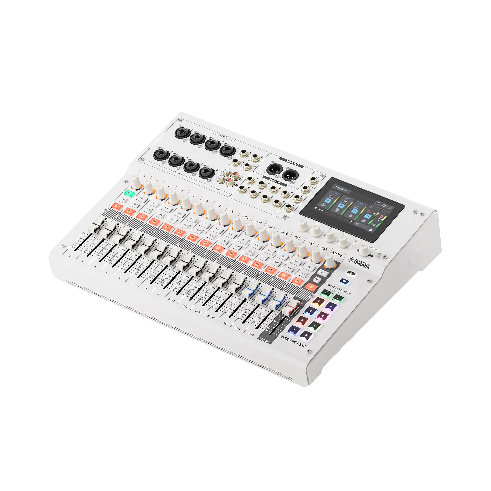 amu MGX16V - Overview - MGX Series - Mixers - Products - Portable PA