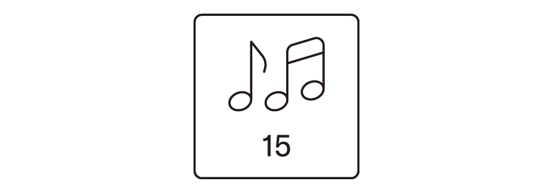 Voice icon (15 voices)