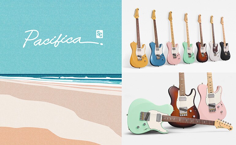 Visual depiction of the color concept for Pacifica SC Standard Plus 