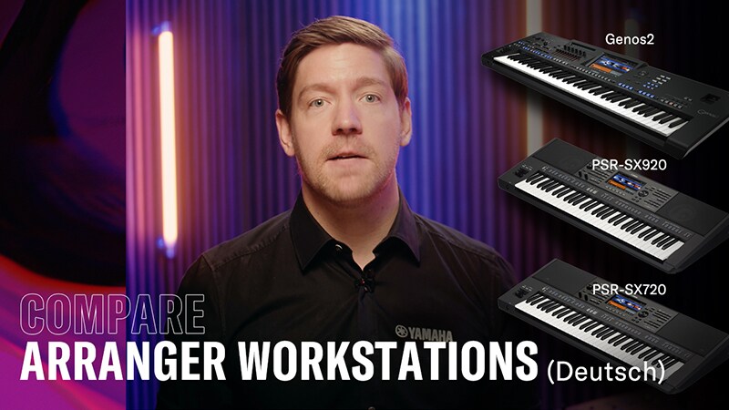 PSR-SX720+ - Overview - Arranger Workstations - Products