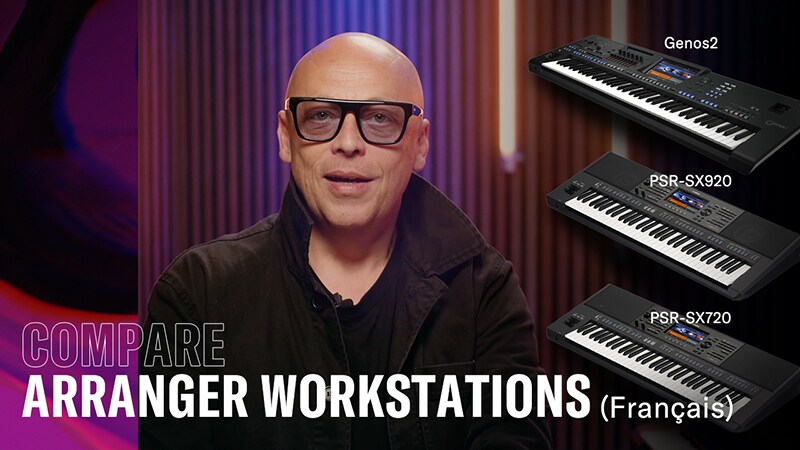 PSR-SX720+ - Overview - Arranger Workstations - Products