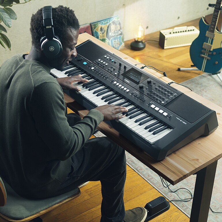 PSR-E483 - Overview - Portable Keyboards - Products - Keyboard