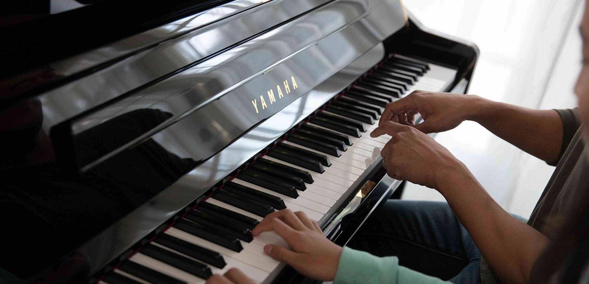 ピアノ個人レッスンの様子