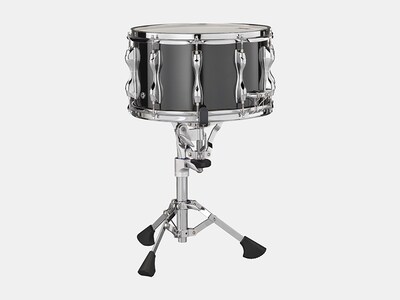 Overall image of snare drum stand (set low)