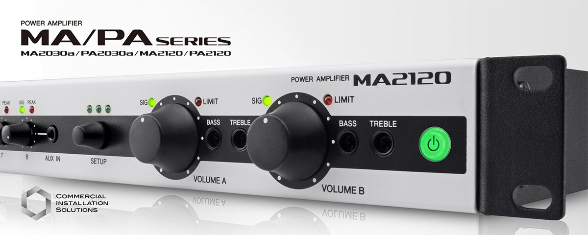 MA/PA Series - Overview - Power Amplifiers - Products - Audio