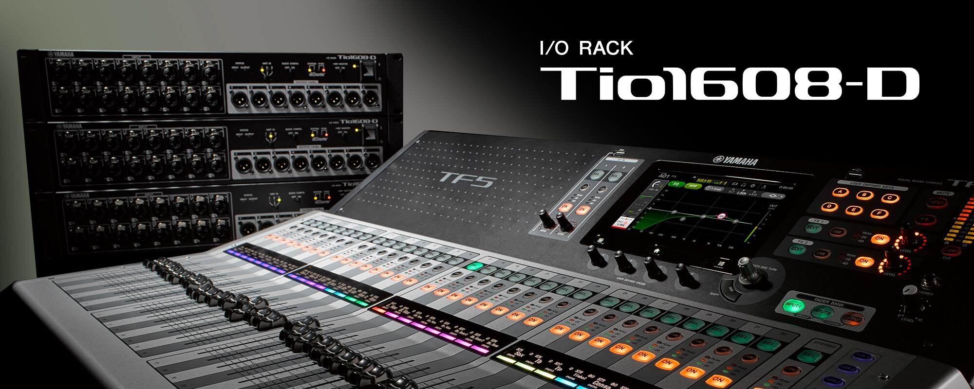 Tio1608-D - Overview - Interfaces - Products - Audio - Yamaha