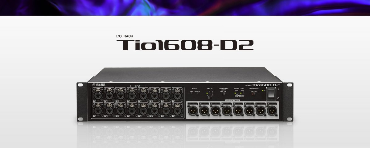 Yamaha I/O Rack Tio1608-D2