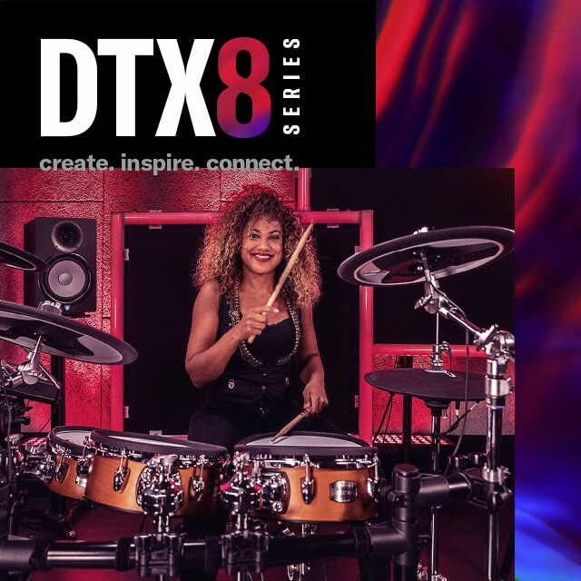 DTX8 Series - Overview - Electronic Drum Kits - Products - Drums