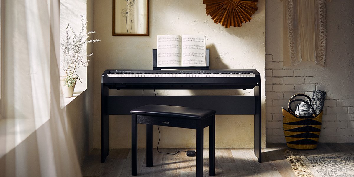 yamaha digital piano with bench