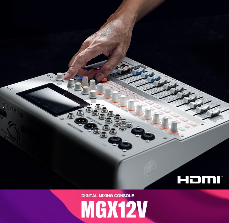 MGX12V - Overview - MGX Series - Mixers - Products - Portable PA