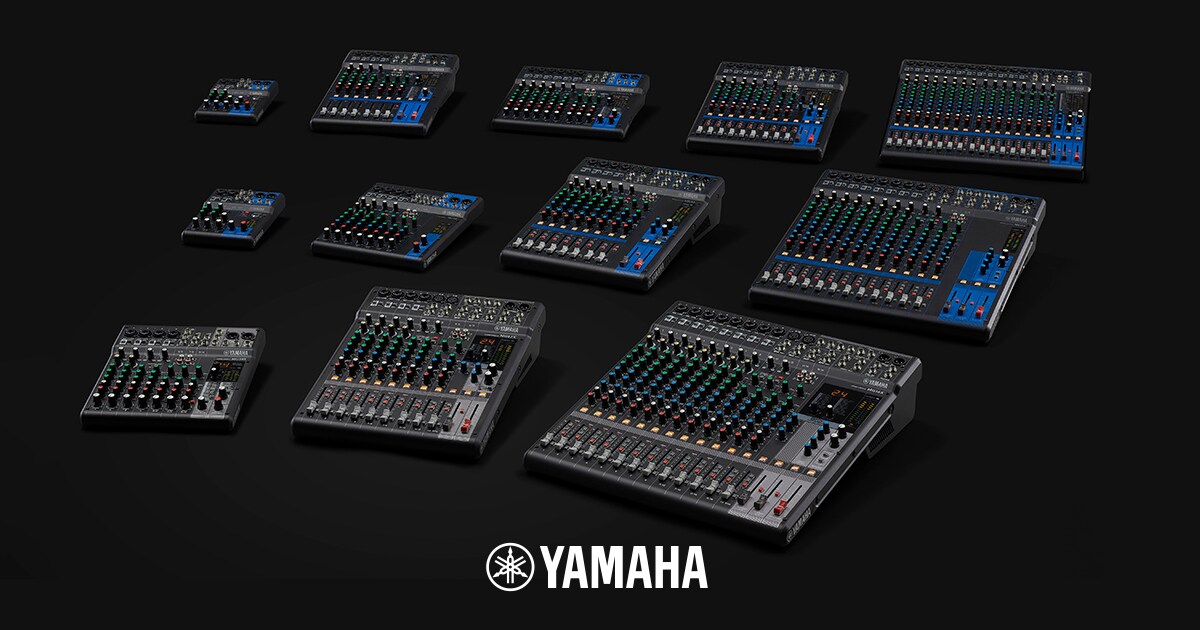 DJ機材 YAMAHA MIXING CONSOLE Mixers - Products - Portable PA - Yamaha - Singapore