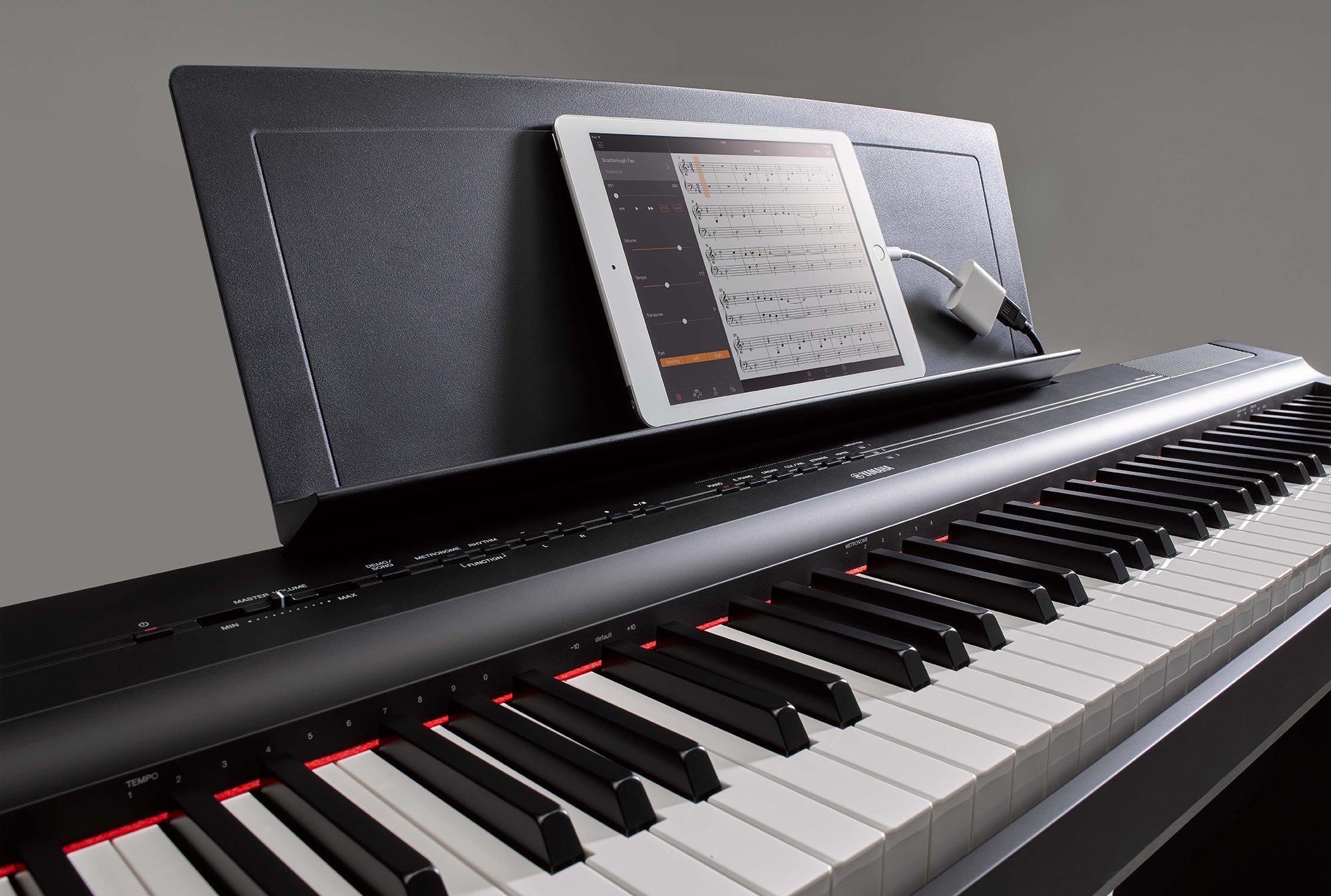 yamaha p125 to ipad