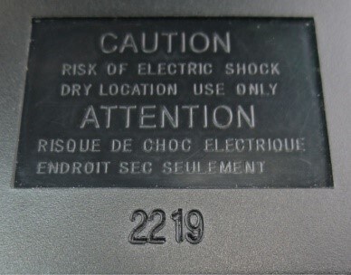 PA-10 AC Adaptor Recall, PA-10 Adaptor enclosed in MG10, MG10X