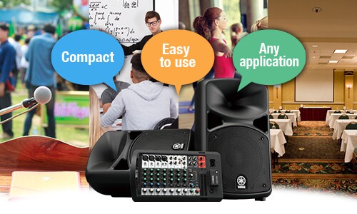 STAGEPAS 400BT/600BT - Speech - Portable PA Systems - Products