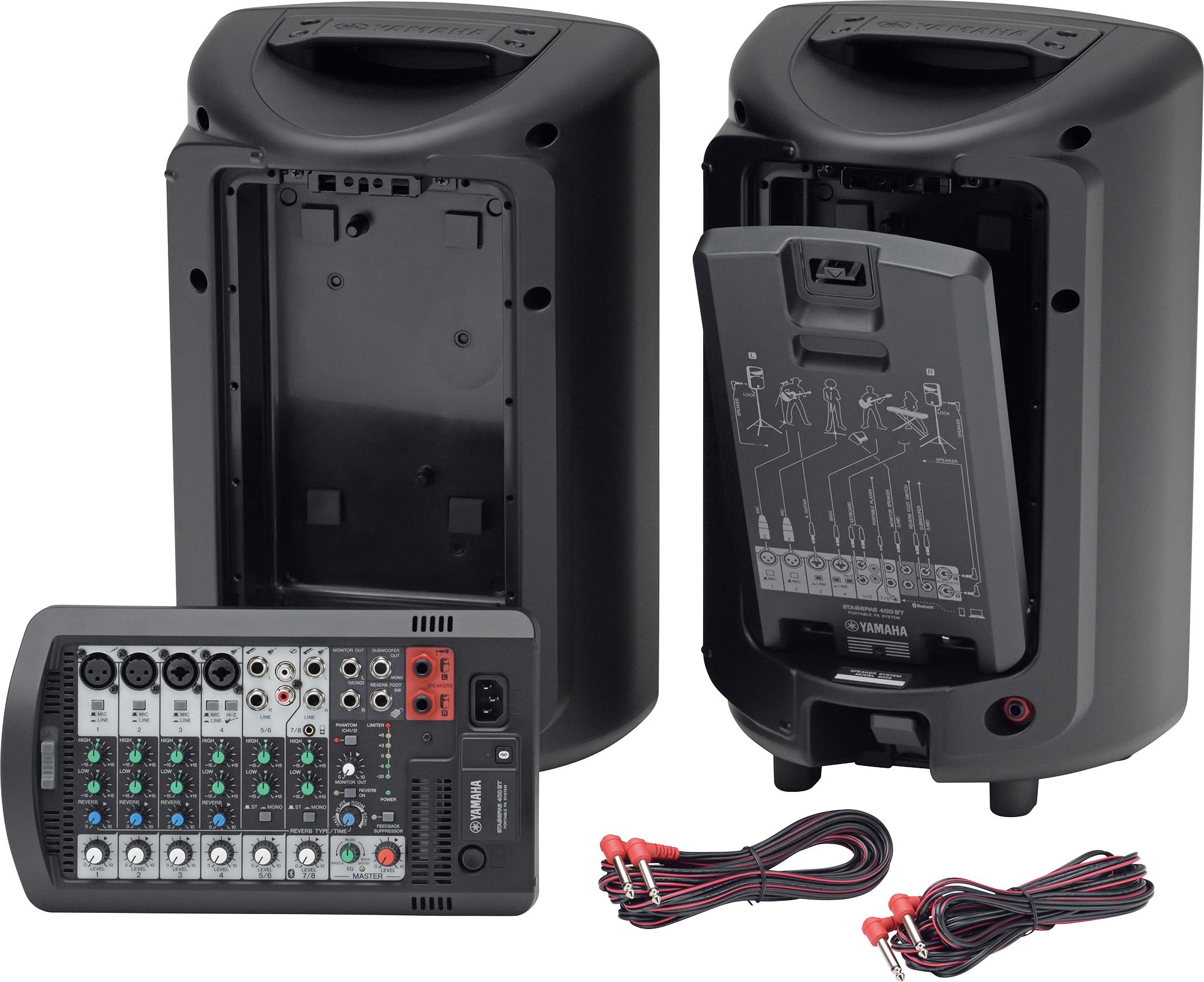 YAMAHA STAGEPAS_400BT(直接引取限定) STAGEPAS 400BT/600BT - Overview - PA Systems - Professional
