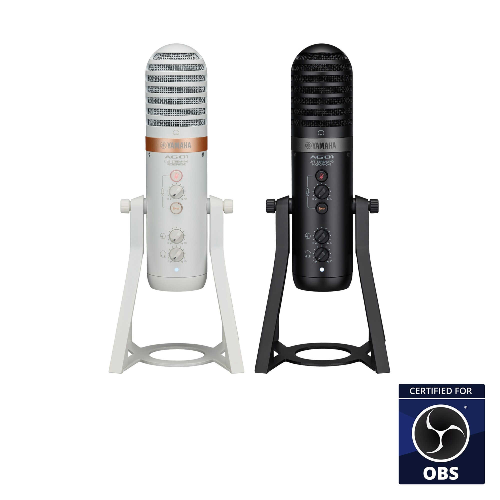 YAMAHA AG01 USBマイクロフォン AG01 - Overview - AG Series - Mixers - Products - Streaming