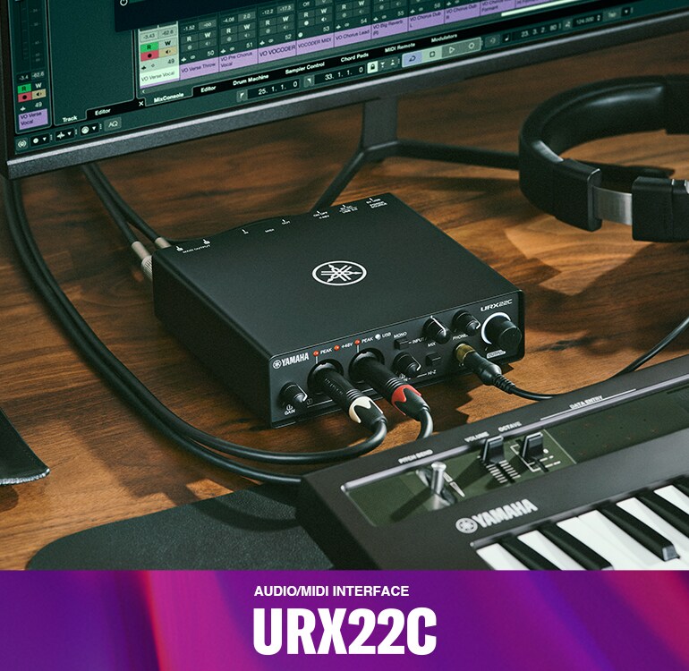 洋楽 G-RAP Young U / Connections URX22C - Overview - URX-C Series - Interfaces - Products - Music