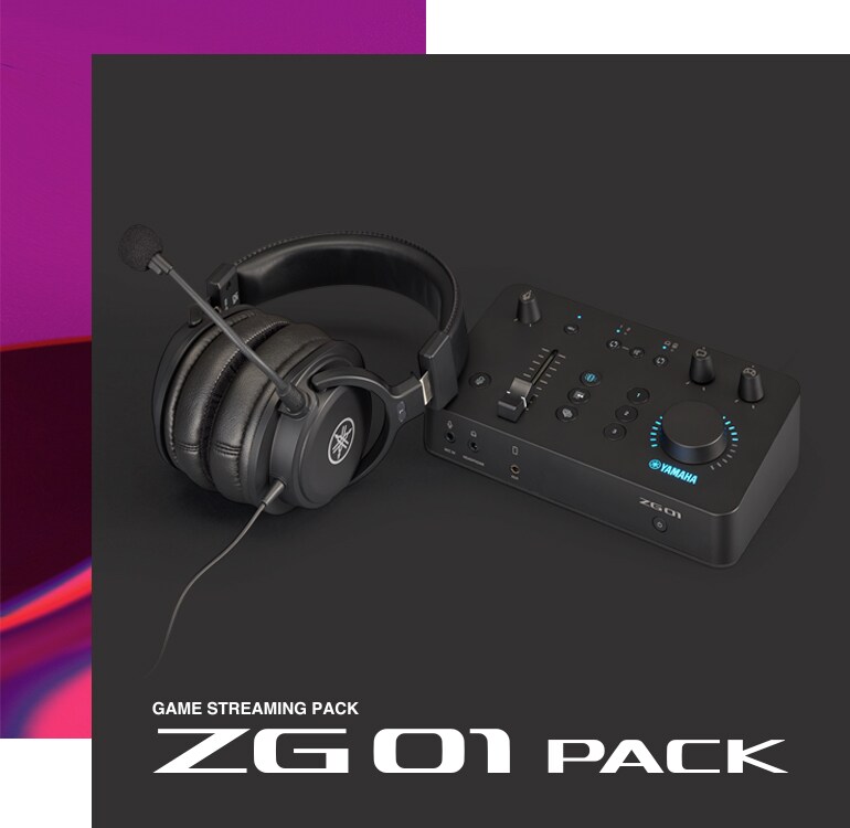 Yamaha ZG01 パック ZG01 PACK - Overview - ZG Series - Mixers - Products - Streaming